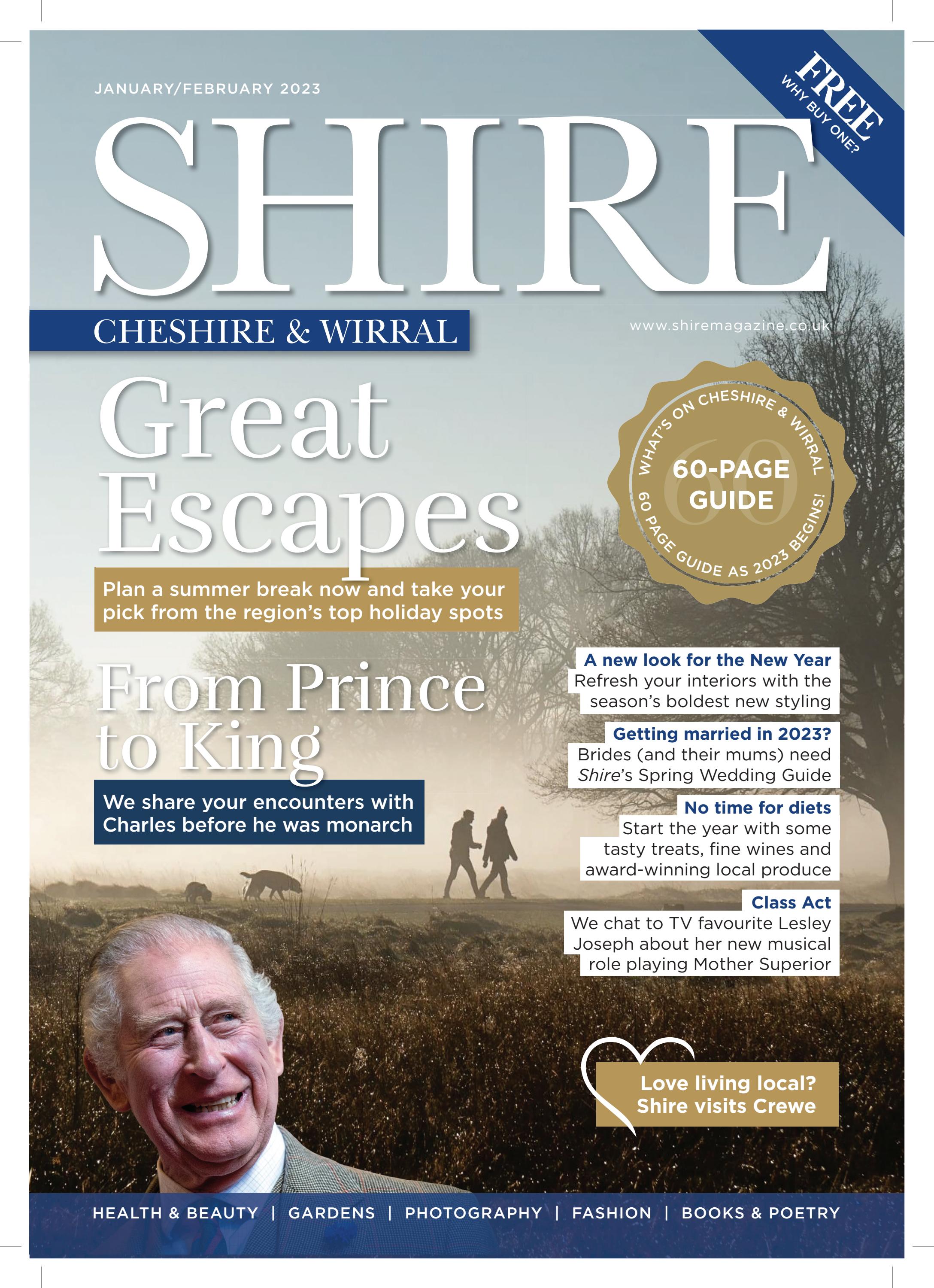 Shire Magazine Jan-Feb 2023 Cheshire & Wirral - Читать журналы и газеты онлайн бесплатно без регистрации | Печатные периодические издания на bookjurn.ru