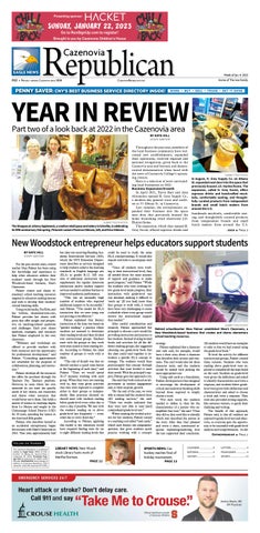 Cazenovia Republican Digital Edition - Jan. 4, 2023 - Читать журналы и газеты онлайн бесплатно без регистрации | Печатные периодические издания на bookjurn.ru