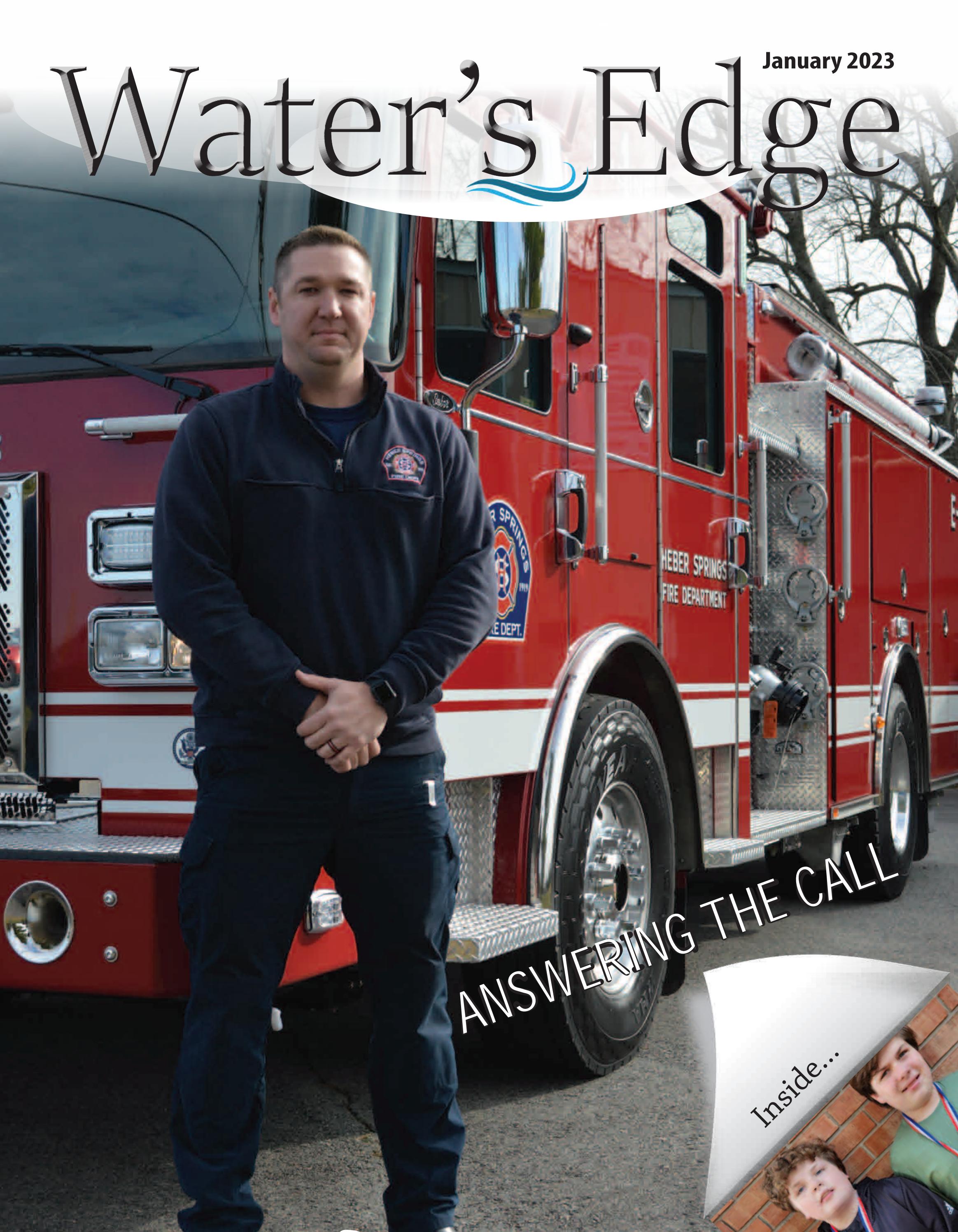 Water's Edge Magazine January 2023 - Читать журналы и газеты онлайн бесплатно без регистрации | Печатные периодические издания на bookjurn.ru
