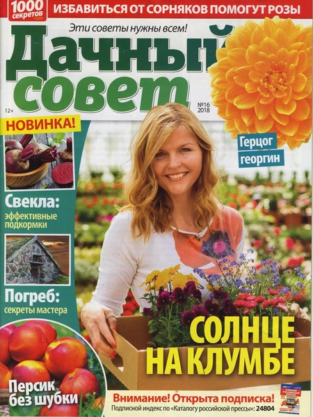 Дачный совет №16, август 2018 - Читать журналы и газеты онлайн бесплатно без регистрации | Печатные периодические издания на bookjurn.ru
