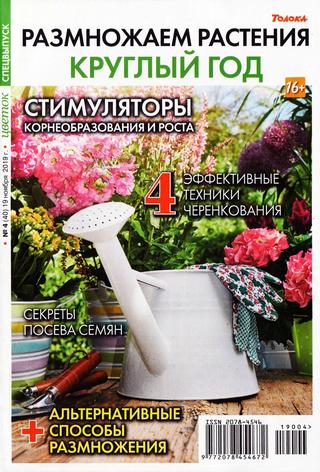 Цветок. Спецвыпуск №4, ноябрь 2019 - Читать журналы и газеты онлайн бесплатно без регистрации | Печатные периодические издания на bookjurn.ru