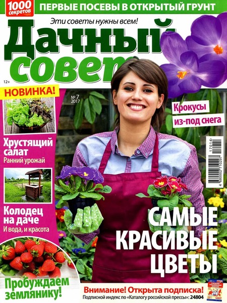 Дачный совет №7, апрель 2017 - Читать журналы и газеты онлайн бесплатно без регистрации | Печатные периодические издания на bookjurn.ru