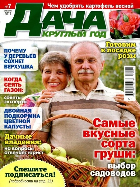 Дача круглый год №7, апрель 2017 - Читать журналы и газеты онлайн бесплатно без регистрации | Печатные периодические издания на bookjurn.ru