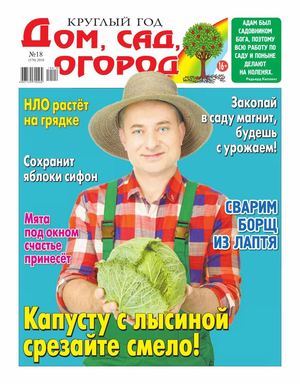 Круглый год: Дом, сад, огород №18, 2018 - Читать журналы и газеты онлайн бесплатно без регистрации | Печатные периодические издания на bookjurn.ru