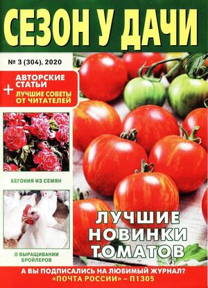 Сезон у дачи №3, февраль 2020 - Читать журналы и газеты онлайн бесплатно без регистрации | Печатные периодические издания на bookjurn.ru