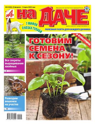 АиФ. На даче №4, февраль - март 2020 - Читать журналы и газеты онлайн бесплатно без регистрации | Печатные периодические издания на bookjurn.ru