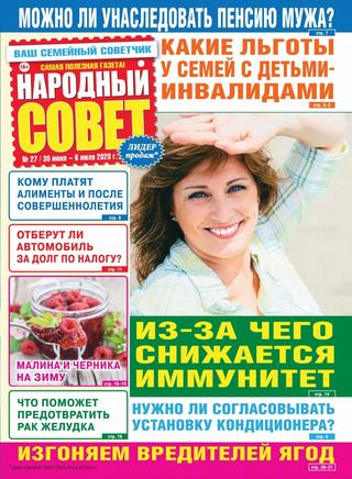 Народный совет №27, июнь - июль 2020 - Читать журналы и газеты онлайн бесплатно без регистрации | Печатные периодические издания на bookjurn.ru