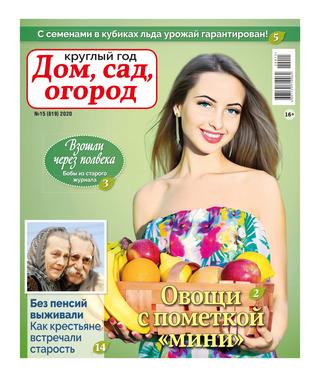 Круглый год: Дом, сад, огород №15, 2020 - Читать журналы и газеты онлайн бесплатно без регистрации | Печатные периодические издания на bookjurn.ru