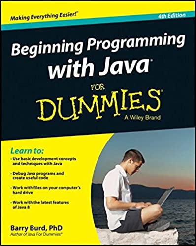 Beginning Java Programming For Dummies, Burd Barry - Читать журналы и газеты онлайн бесплатно без регистрации | Печатные периодические издания на bookjurn.ru